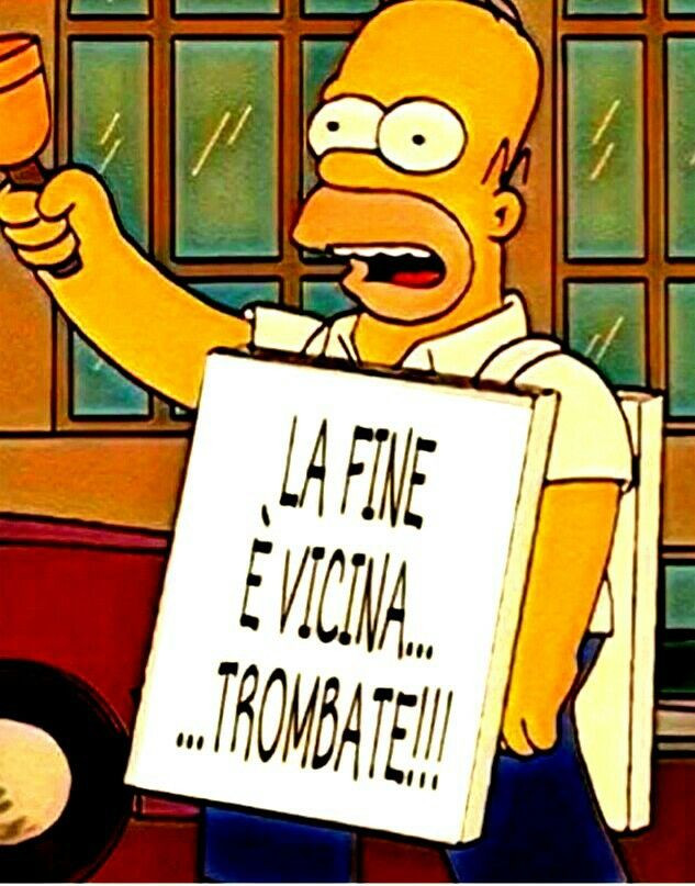 La fine è vicina