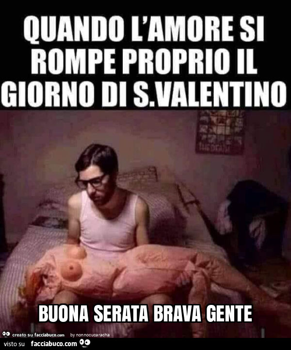 Buona serata brava gente