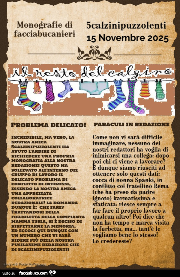 Monografia di 5calzinipuzzolenti