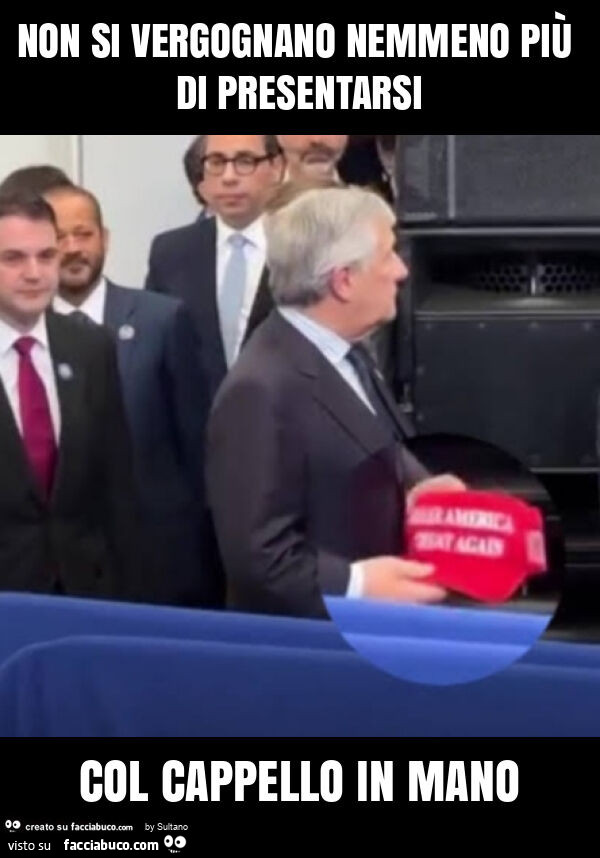 Non si vergognano nemmeno più di presentarsi col cappello in mano