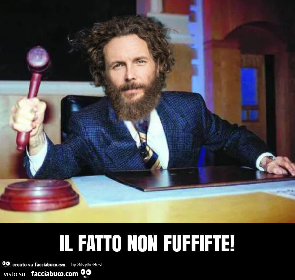 Il fatto non fuffifte