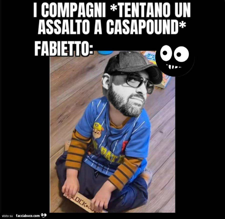 Compagno Fabietto caro