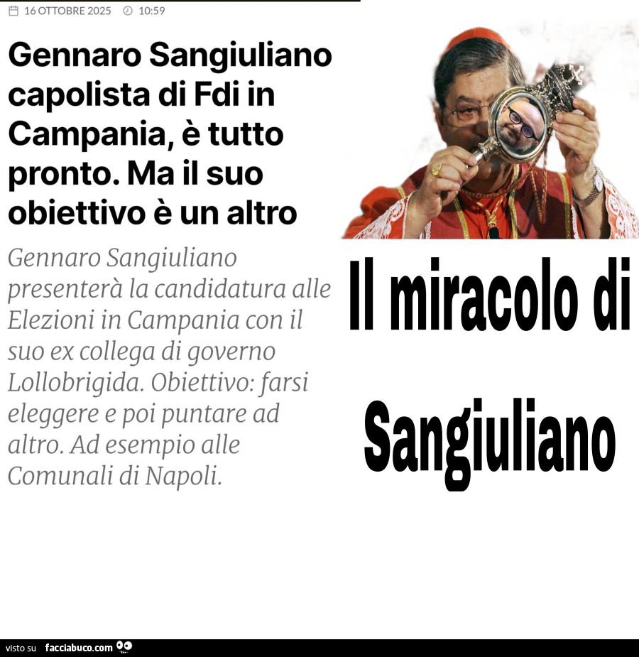 Il miracolo di sangiuliano
