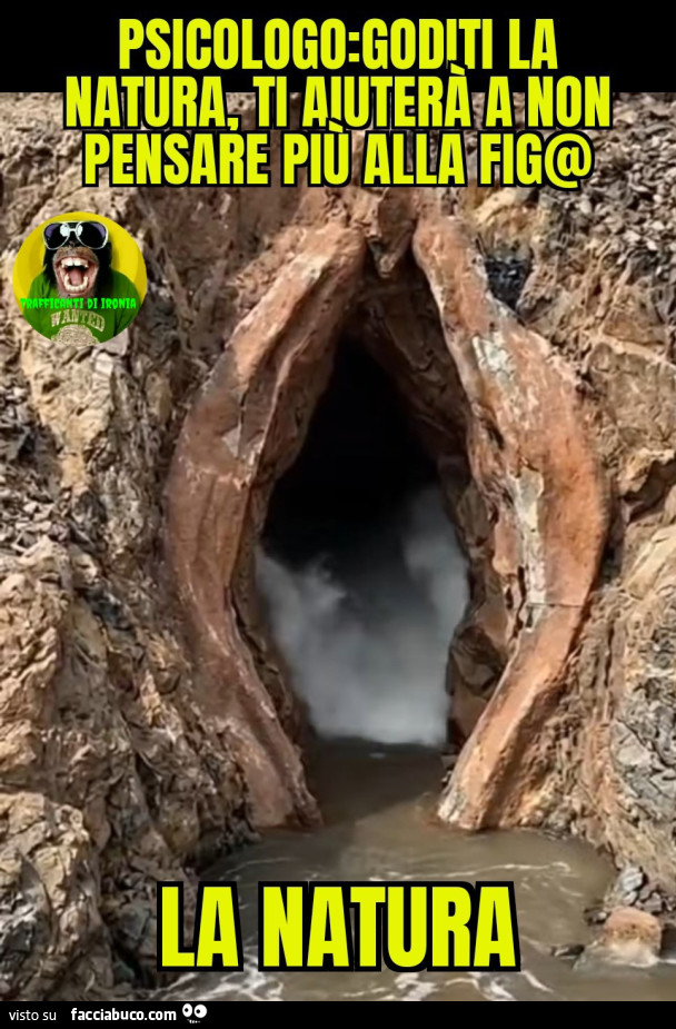 Psicologo goditi la natura ti aiuterà a non pensare più alla fig