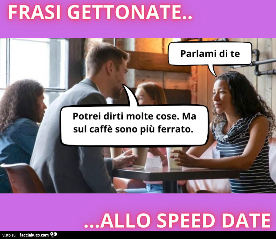 Speed date meme