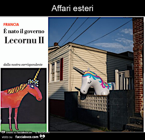Affari esteri. È Nato il governo Lecornu II