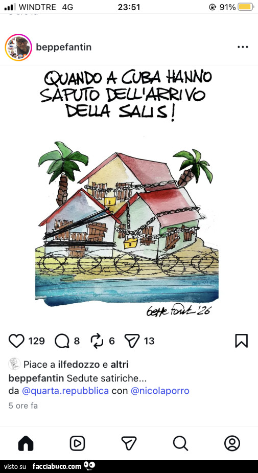 Quando a Cuba hanno saputo dell'arrivo della Salis