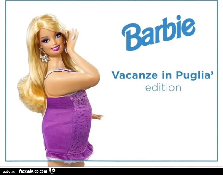 Barbie vacanze in Puglia edition