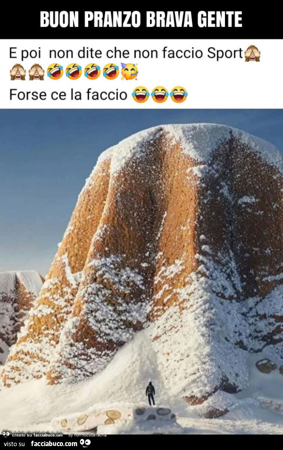 Buon pranzo brava gente