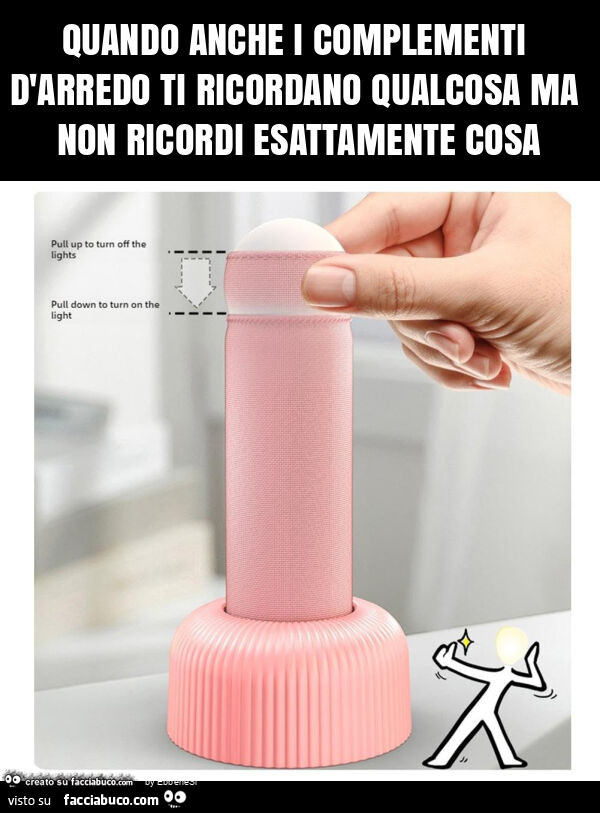 Quando anche i complementi d'arredo ti ricordano qualcosa ma non ricordi esattamente cosa
