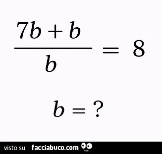 Equazione matematica 7b