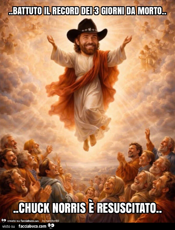 Battuto il record dei 3 giorni da morto&hellip; chuck norris è resuscitato