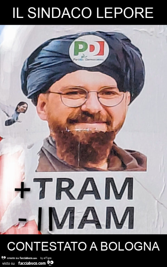 Il sindaco lepore contestato a bologna