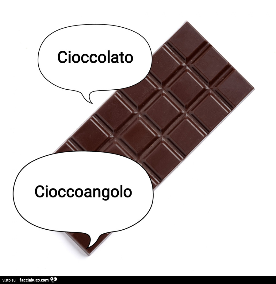 Cioccolato. Cioccoangolo