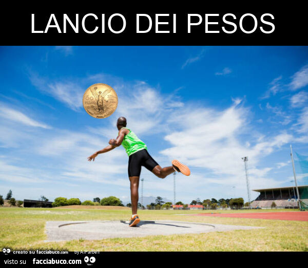 Lancio dei pesos