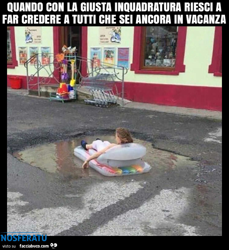 Come far credere a tutti di essere ancora in vacanza