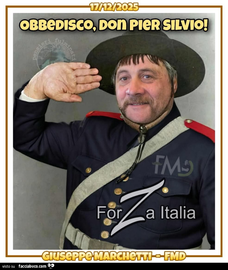 Piersilvio tajani forza italia