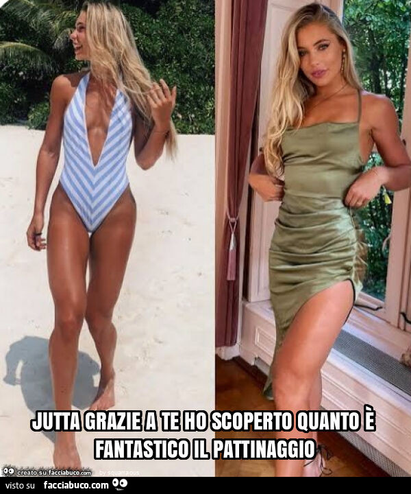 Jutta grazie a te ho scoperto quanto è fantastico il pattinaggio