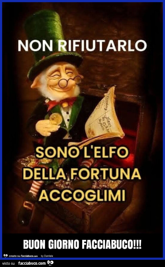 Buon giorno facciabuco