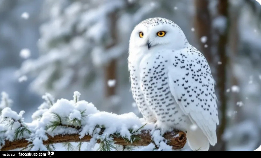 Snowy owl