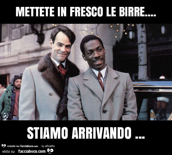 Mettete in fresco le birre&hellip; stiamo arrivando