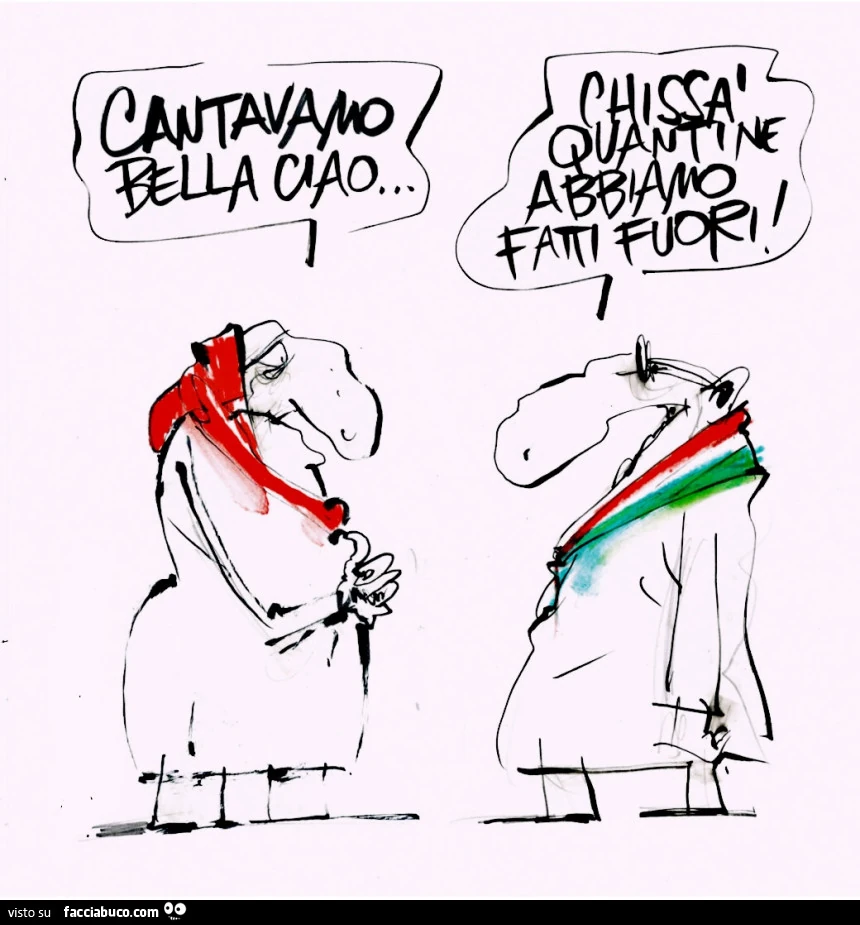 Cantavamo Bella Ciao. Chissร quanti ne abbiamo fatti fuori