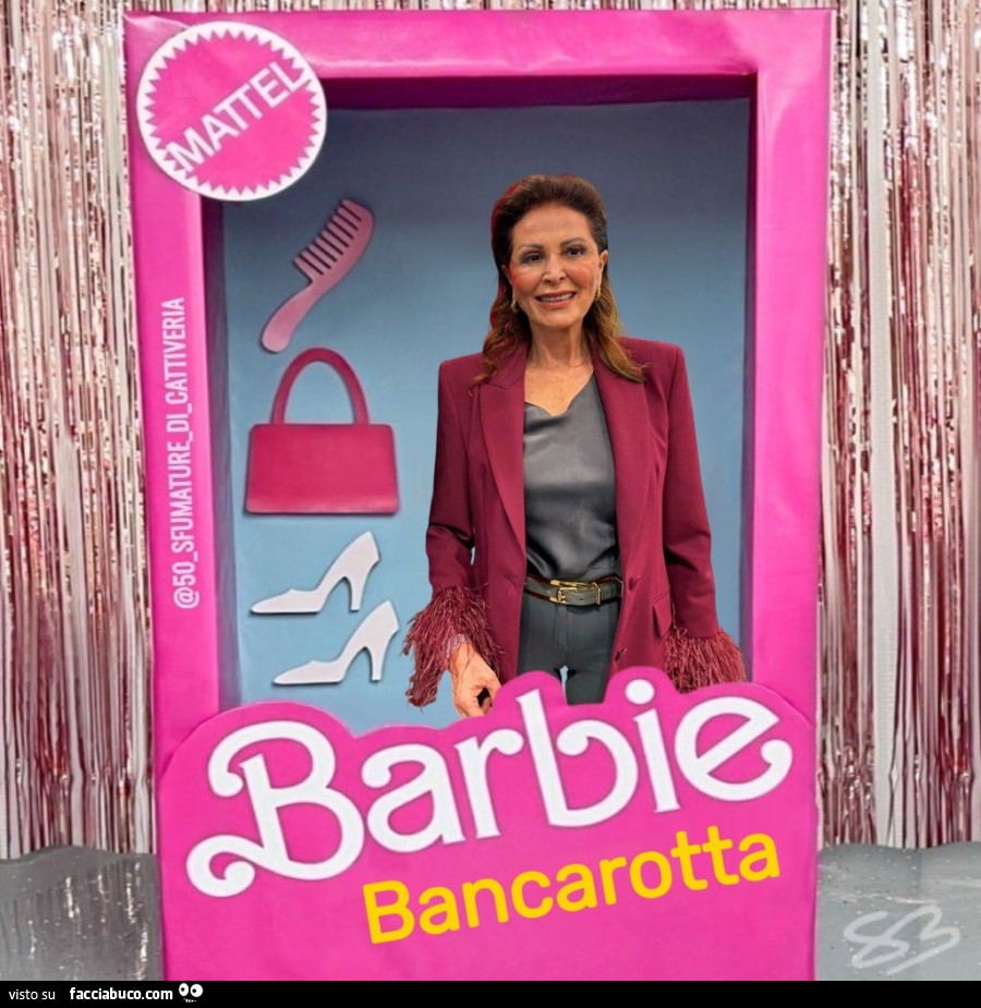 Barbie bancarotta