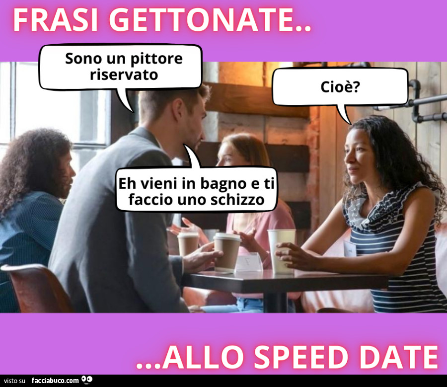 Speed date meme