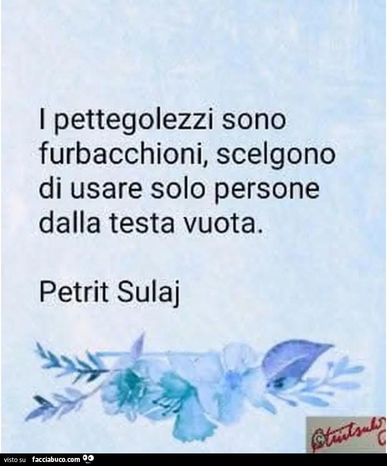 Pettegolezzi