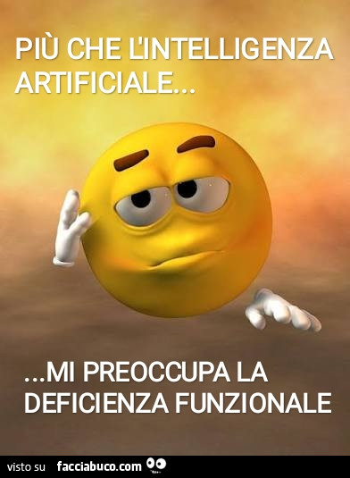 Intelligenza artificiale?