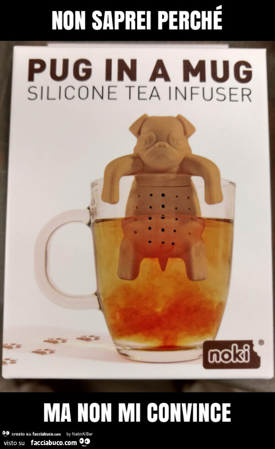 Non saprei perché ma non mi convince