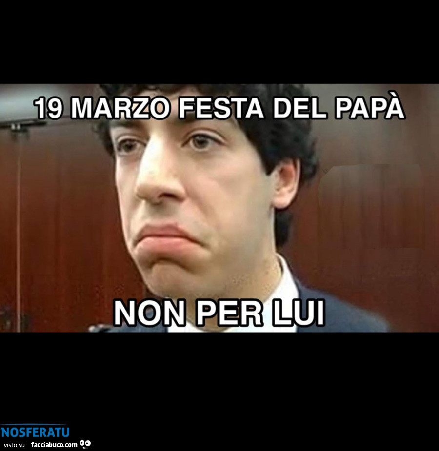 Festa del papà Bossi