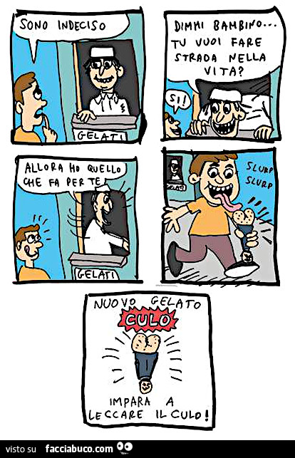 Chiole Comics - Leccaculo