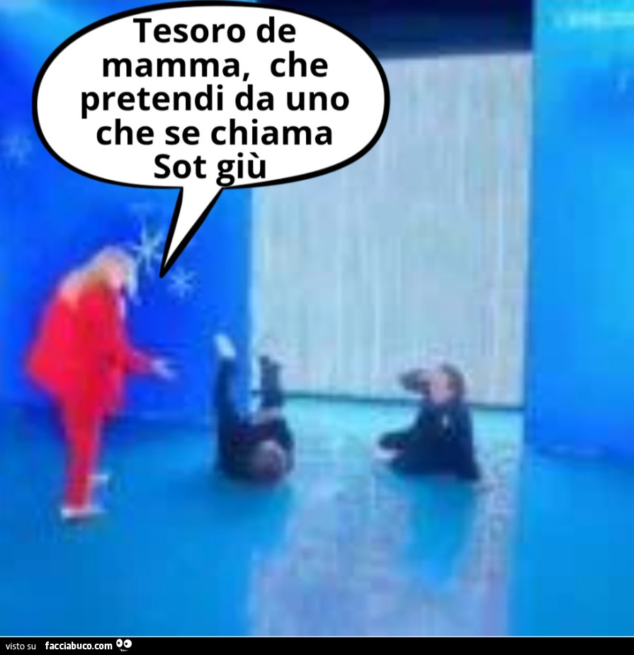 Caduta ricchi e poveri meme