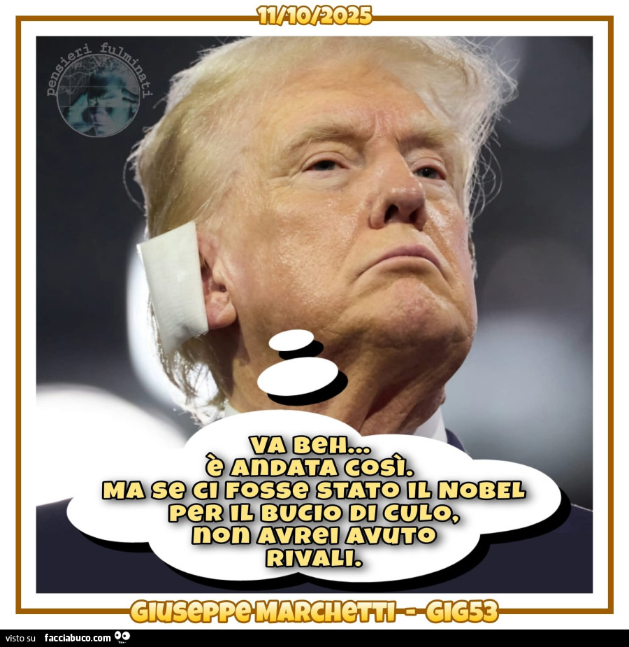 Trump nobel premio