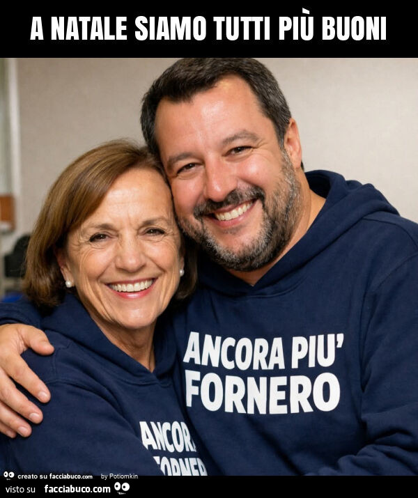 A natale siamo tutti più buoni