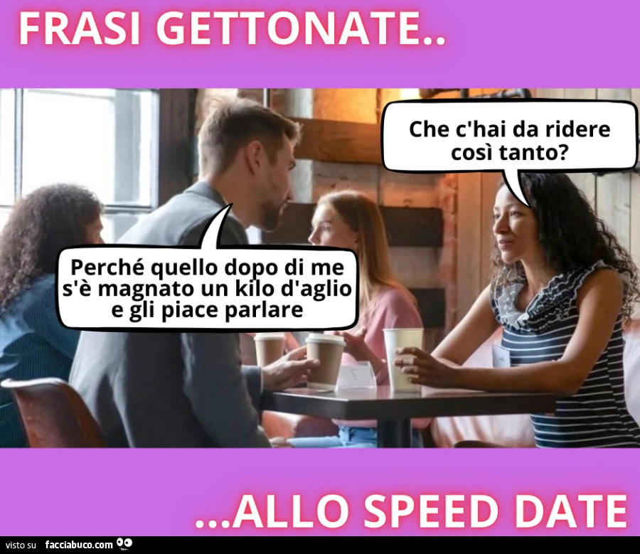 Speed date meme