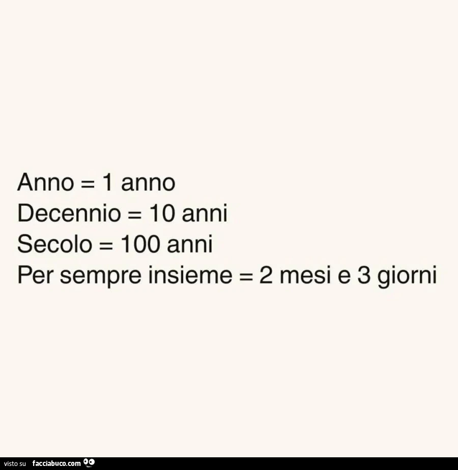 Per sempre insieme: 2 mesi e 3 giorni