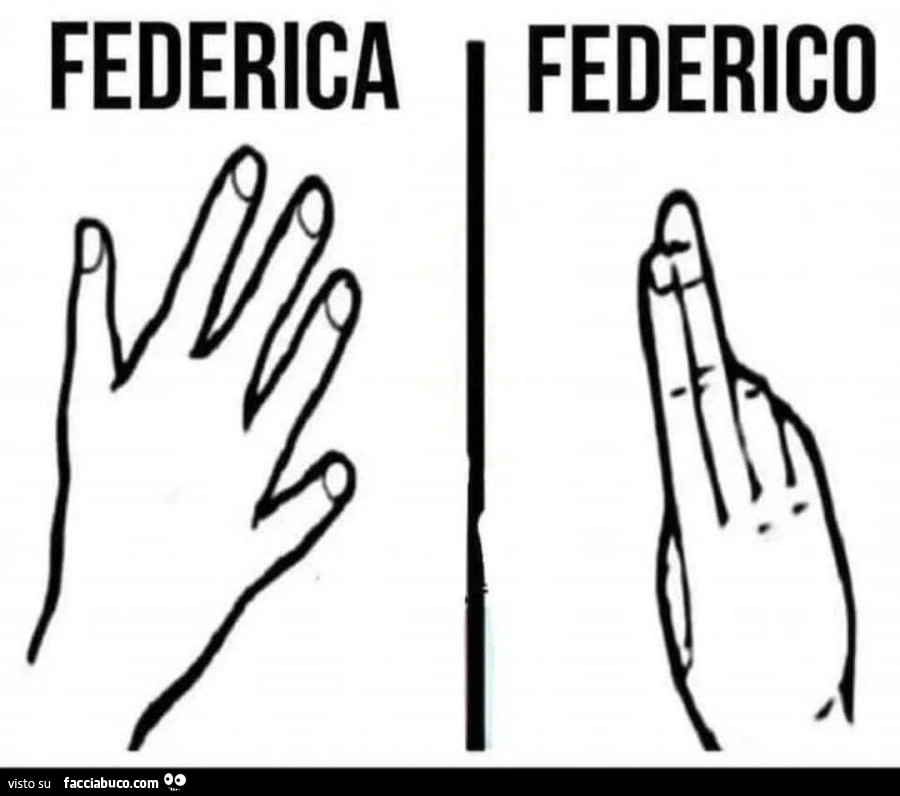 Federica. Federico