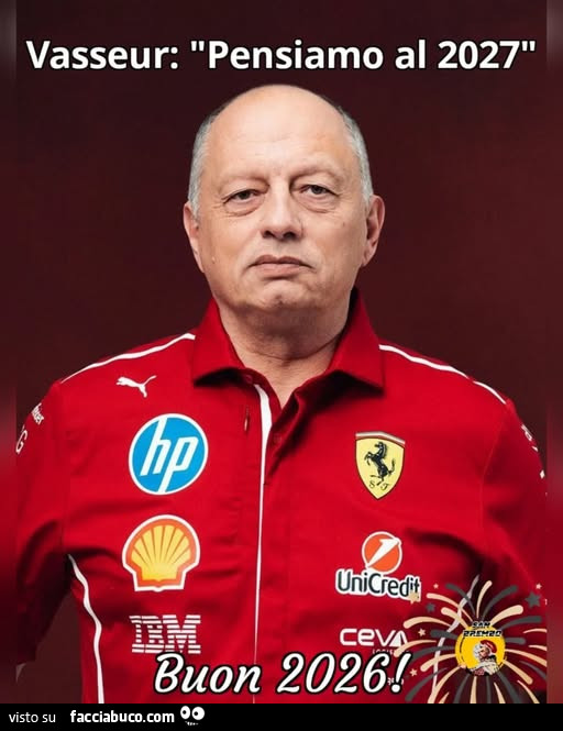 Vasseur: pensiamo al 2027. Buon 2026