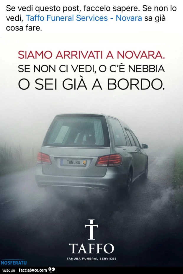 Se vedi questo post faccelo sapere