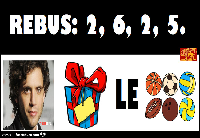 Rebus dell lunedì: mi cadono le palle