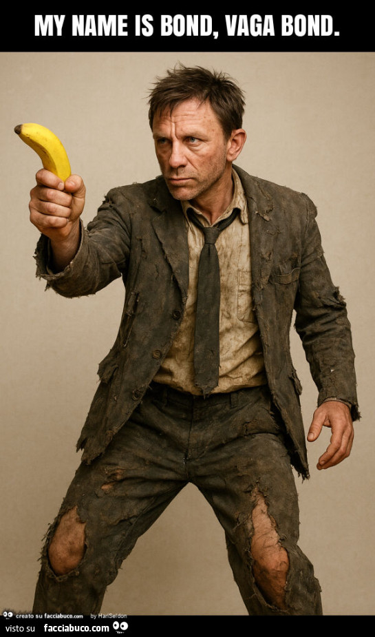 My name is bond, vaga bond