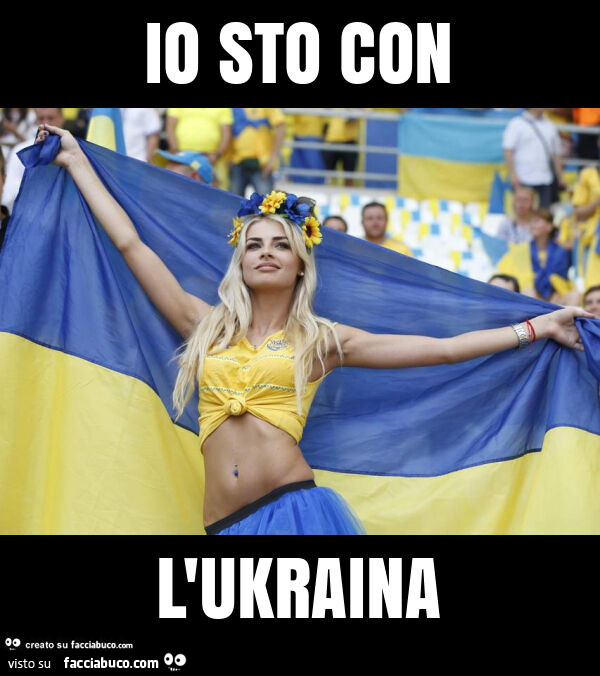 Io sto con l'ukraina
