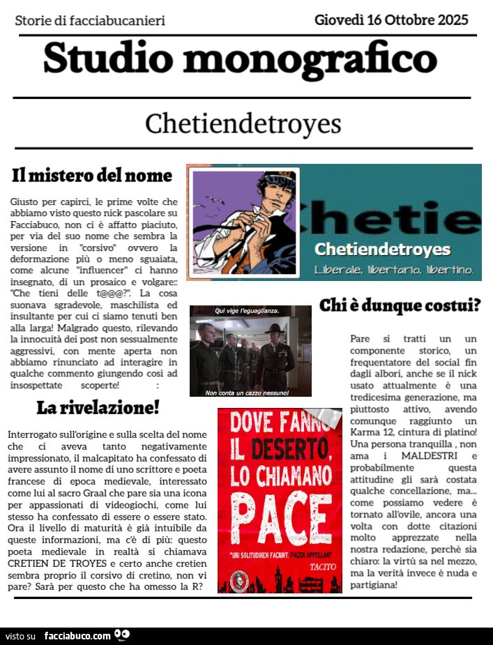 Monografia di Chetiendetroyes