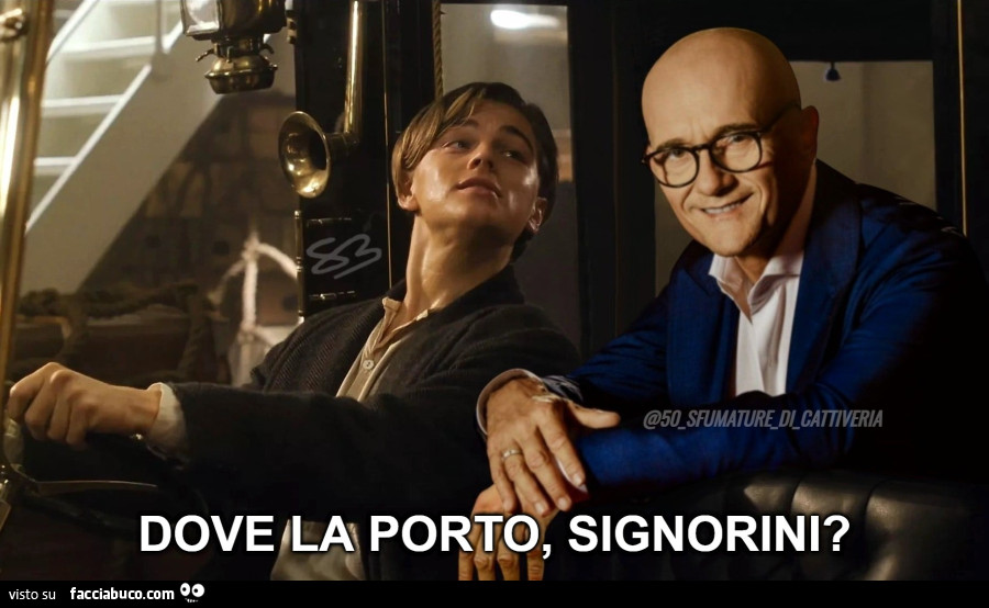 Dove la porto Signorini?