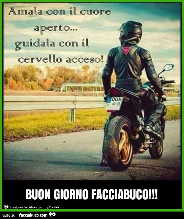 Buon giorno facciabuco