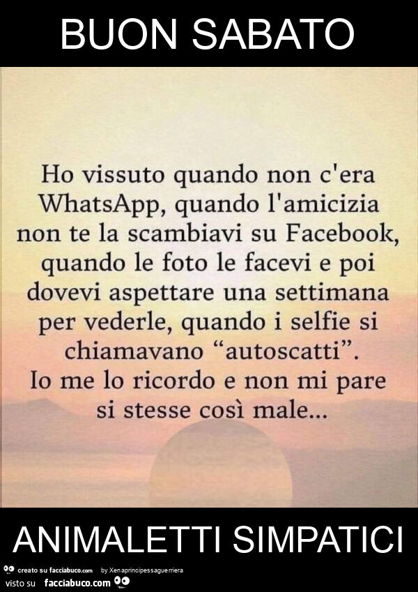 Buon sabato animaletti simpatici