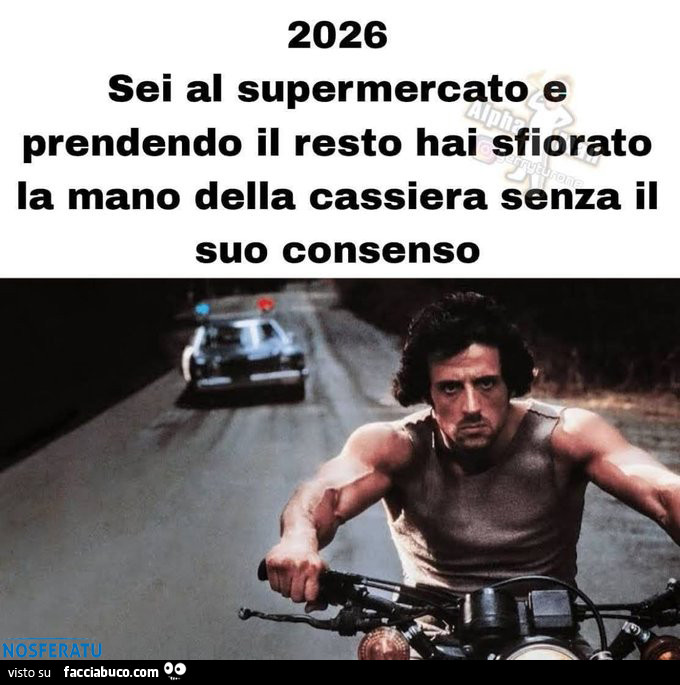 La mano della cassiera