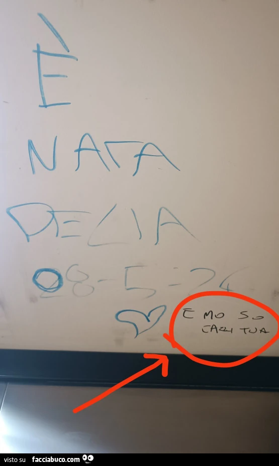 È NATA DELIA&hellip; e mò sò cazzi tua